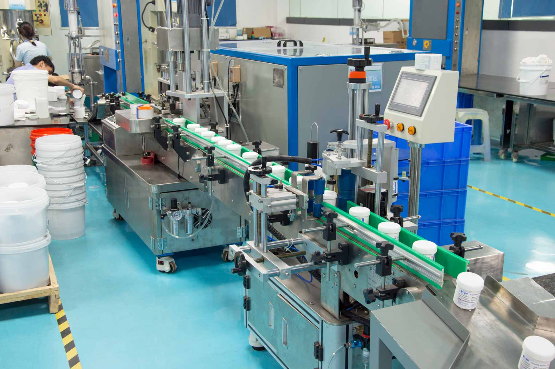 半自動化生產線